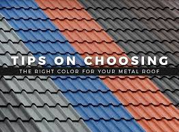 Looking for an experienced & responsible roofer who's available today? Tips On Choosing The Right Color For Your Metal Roof