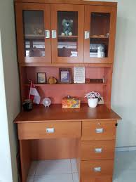 You can choose the one that matches your interiors. Study Table With Bookshelf Furniture Home Living Furniture Tables Sets On Carousell