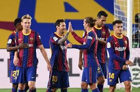 Iniesta, messi and xavi of barcelona. Celta Vigo Vs Barcelona A Potentially High Scoring Match To Bet On
