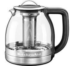Whether you need to defrost and toast frozen bread or prepare the ideal bagel, the toaster helps to prepare your favourites with ease. Buy Kitchenaid Artisan 5kek1322bss Jug Kettle Clear Glass Free Delivery Currys