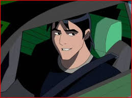Ben 10 Alien Force: Kevin Ethan Levin driving his car