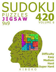 The samurai sudoku puzzles on this page are one variation where multiple 9x9 sudoku grids are joined together to form a larger puzzle. Sudoku Puzzles 420 Jigsaw Sudoku Puzzles 9x9 Easy Medium Hard Super Hard Volume 6 By Kiboko Kiboko As New 2018 Greatbookpricesuk