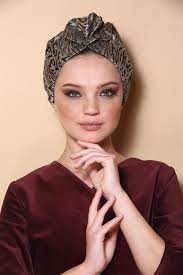 Leopard Turban Turban Hat Head Cover Chemo Hat Women S Turban Modern Hijab Fashion Hair Wrap Hair Bands Hair Turban Hair Pie Hair Cover Hair Turban Cancer Hats