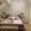 Glitter wall paint creates a surreal feel in the rooms, especially, the kids rooms. 1