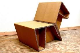 Chairigami Origami Inspired Furniture Cardboard Chair Cardboard Furniture Origami Furniture