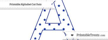 Simply print out only the free printable letters you need onto any color cardstock, cut out, and attach as needed. Free Egyptian Blue Star Pattern Extra Large Capital Letter A Cut Outs Printable Treats Com