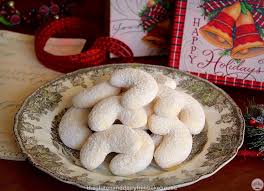 The christmas season is almost upon us. Vanillekipferl Are Traditional German And Austrian Christmas Cookies They Are Always Made In The Unique Almond Flavor Christmas Baking Chocolate Chip Cookies