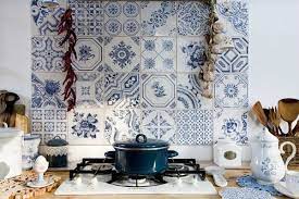 Maybe you would like to learn more about one of these? Create A Decorative Kitchen Backsplash With Cement Tiles Kitchen Tiles Backsplash Kitchen Tiles Portuguese Tiles Kitchen