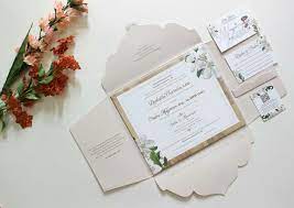 Vinas Invitation Flower Theme Invitation Indonesian Wedding Wedding Invitation Custom Invitation Emboss Flower Flower T Undangan Desain Undangan Desain