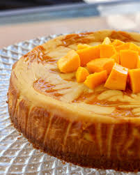 The advantage is you can lift the pan away from the cake instead of turning the cake pan over onto a plate. Homemade Culinary Mango Cheesecake Crust Ingredients 1 Cups Digestive Biscuit Crumbs 6 Tbsp Unsalted Butter Melted Method Lightly Butter 9 Inch Diameter Springform Pan With 2 Inch High Sides And Set Aside Melt The