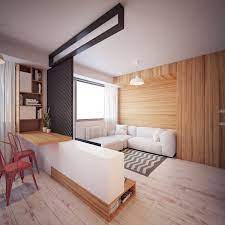 A Small Apartment In Skopje Macedonia With Only 35m2 Space Apartment Design Small Living Room Design Tiny House Design