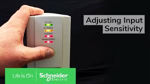 Adjusting Input Sensitivity On Back Ups Cs Rs Xs Towers Schneider Electric Support Youtube