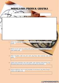Find read and cite all the research you need. Wirausaha Produk Grafika Worksheet