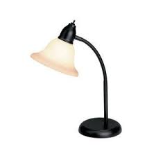 Hampton bay living room desk lamps. Hampton Bay 20 1 2 In Black Gooseneck Desk Lamp 305407 At The Home Depot Mobile Desk Lamp Lamp Lamp Light