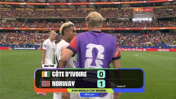 Na Uy vs Bờ Biển Ngà World Cup 2026 Vòng 32