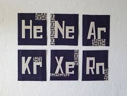 Quilt Blocks For Nerds From Elizabeth At Oh Fransson Table Quilts Grandmother Quilt Noble Gas