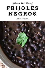 Frijoles Negros (Cuban Black Beans) - Delish D'lites