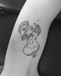 B R O K E N Broken Statue Statuetattoo Bustta Pinsid Tattoos Manner Amor Tattoo Statue Tattoo