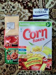 *resepi biskut nestum & cornflakes / crispy cereal bar ini disumbangkan oleh puan alyna embong inamenerusi facebook. Spicy Salted Egg Cornflakes Kos Rm20 Dapat 3 Balang Jimat Mingguan Wanita