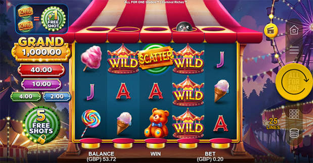 Carnival Riches Slot >> Play Online