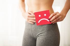 Vaginal or urinary infection and problems concept. young woman ...