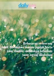 Meski hanya sebuah kata kata, ia tidak boleh dianggap remeh. Bijak Kristen