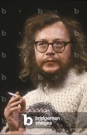 Image of Rome, about 1982. Polish theater director Jerzy Grotowski/Roma,  1982 circa.