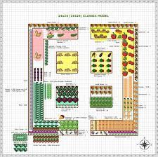 Garden Plan 2006 24x24 Classic Model Garden Planning Backyard Farming Food Garden