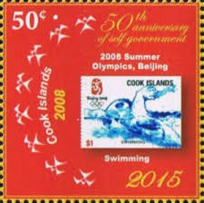 The cook islands has yet to win a medal as of 2020. Stamp 2008 Summer Olympics Beijing Cook Islands 50th Anniversary Of Self Government Mi Ck 2059 Sg Ck 1863