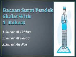 Surah ini merupakan surah makkiyah (turun sebelum hijrah). Bacaan Surat Pendek Shalat Witir 1 Rakaat Youtube