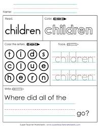 Image result for Pediatric Worksheets