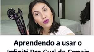 Aprendendo a usar o Infiniti Pro Curl Secret da Conair