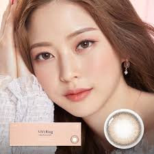 Olens 1Day ViVi Ring Brown Daily Coloured Contact Lenses