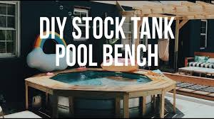 If you're thinking about getting a stock tank pool, but have questions i've compiled answers to the top 8 questions below! Stock Tank Pool Bench Deck Diy Youtube