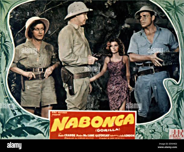 NABONGA, Fifi D'Orsay, Barton MacLane, Julie London, Buster Crabbe, 1944  Stock Photo - Alamy