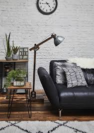 Add A Contemporary Look To Your Living Room With The Wylie Black Leather Cormer So Black Sofa Living Room Decor Living Room Leather Leather Couches Living Room