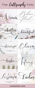 10 New Free Beautiful Calligraphy Fonts Part 3 In 2020 Free Calligraphy Fonts Calligraphy Fonts Free Handwritten Fonts