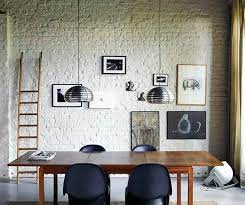 mooie witte bakstenen muur in de eetkamer door suuuzann witte bakstenen muren huis interieur witte bakstenen