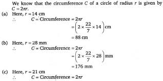 Will the sprinkle water and entire garden take (pi is equal to 3.14) 2 see answers toofree toofree find the radius of the garden: Ncert Solutions For Class 7 Maths Chapter 11 Perimeter And Area Ex 11 3 Cbse Tuts