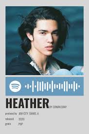 Heather By Conan Gray Polaroid Poster In 2020 Music Poster Design Music Collage Movie Posters Minimalist