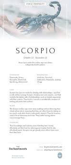 Scorpio Zodiac Sign Correspondences Scorpio Personality Scorpio Symbol Scorpio Mythology And Scorpio Meaning Scorpio Personality Scorpio Zodiac Scorpio Zodiac Facts