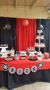 Jordan Birthday Party Theme Basketball Themed Birthday Party Michael Jordan Birthday 12th Birthday Party Ideas