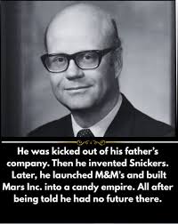 Forrest Mars' tumultuous relationship with his father