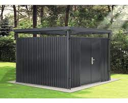 Erhältlich ist ein gartenhaus in unterschiedlichen abmessungen bezüglich der grundfläche und farben. Geratehaus Mit Oberlicht 9 M 300 X 300 Cm Anthrazit Bei Hornbach Kaufen