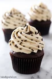 dark chocolate cupcakes with coffee