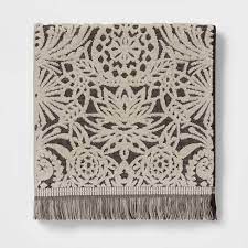 They're soft, absorbent, and surprisingly affordable. Allover Pattern Towels Black White Opalhouse Target