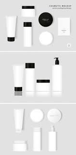 Cosmetic Packaging Vector Mockup Cosmetics Mockup Cosmetic Packaging Cosmetic Design