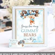 Every day, we'll bring you a digestible roundup of the news self edito. How Many Gummy Bears Game Teddy Bear Baby Shower Game Jar Etsy