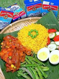 Peng S Kitchen Nasi Kuning Ayam Masak Merah Food Curry Dishes Kitchen Recipes