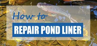 Environmentally safe · 100% custom fabrication · 30 years experience How To Repair Pond Liner That Is Leaking Fast Easy Fixes Pond Informer